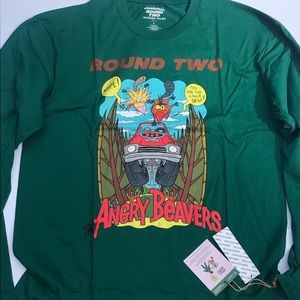 NWT | Urban Outfitters | Angry Beavers Long Sleeve Tee | Large